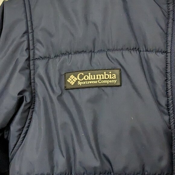 Columbia Sportwear Kids' Puffect Puffer Jacket Size 7/8 Blue . - Picture 3 of 9